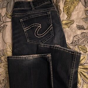 Silver Jeans Women's Dark Wash Boot Cut